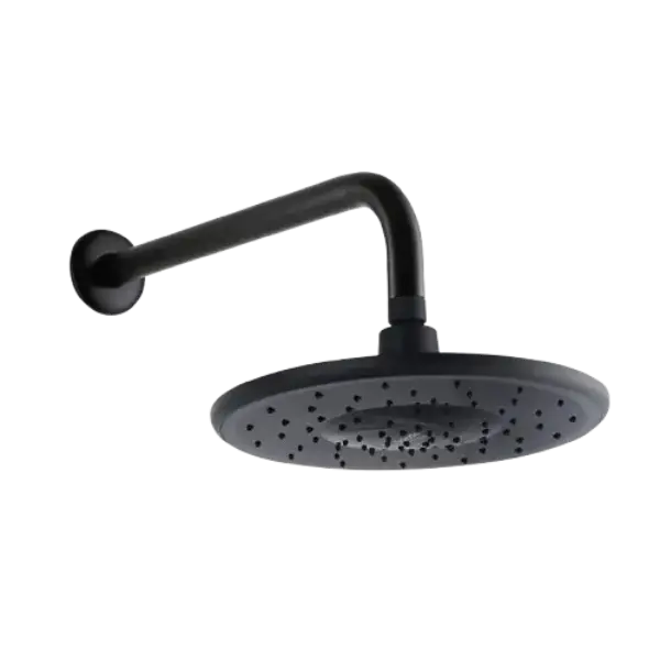 pommeau led connecte noir hydrao yucca